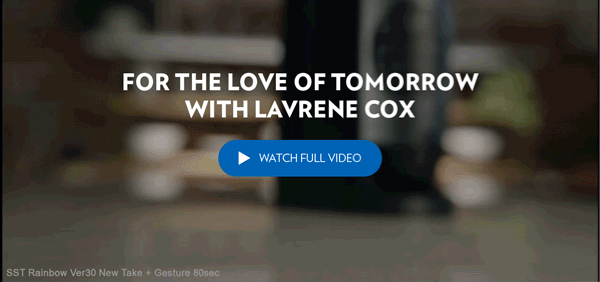 SodaStream's Rainbow Story with Laverne Cox trans advocate and real-life superhero.